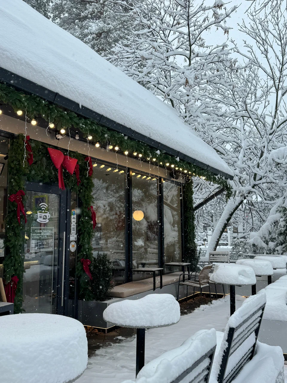 Атмосфера кофейни